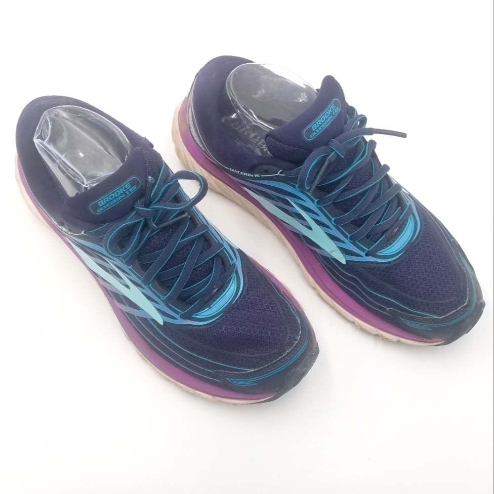 Brooks Glycerin 15 Running Athletic Sneaker Shoe 9.5 Women